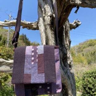 絣　ショルダーバッグ